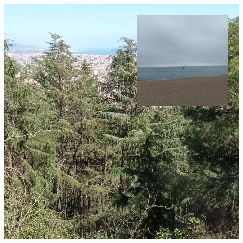 piel tocando arena,
otra forma de masaje