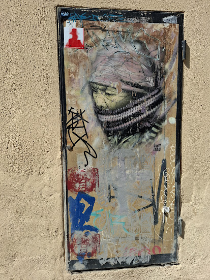 Stencil Art Portrait by Guate Mao