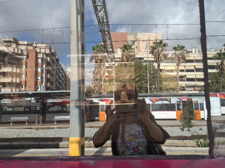 Selfie in Transit